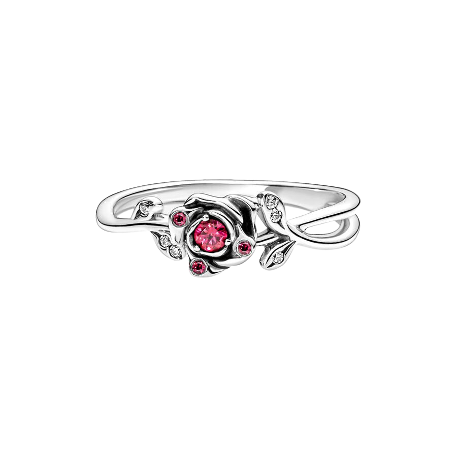 Anillo Rosa de la Bella y la Bestia de Disney
