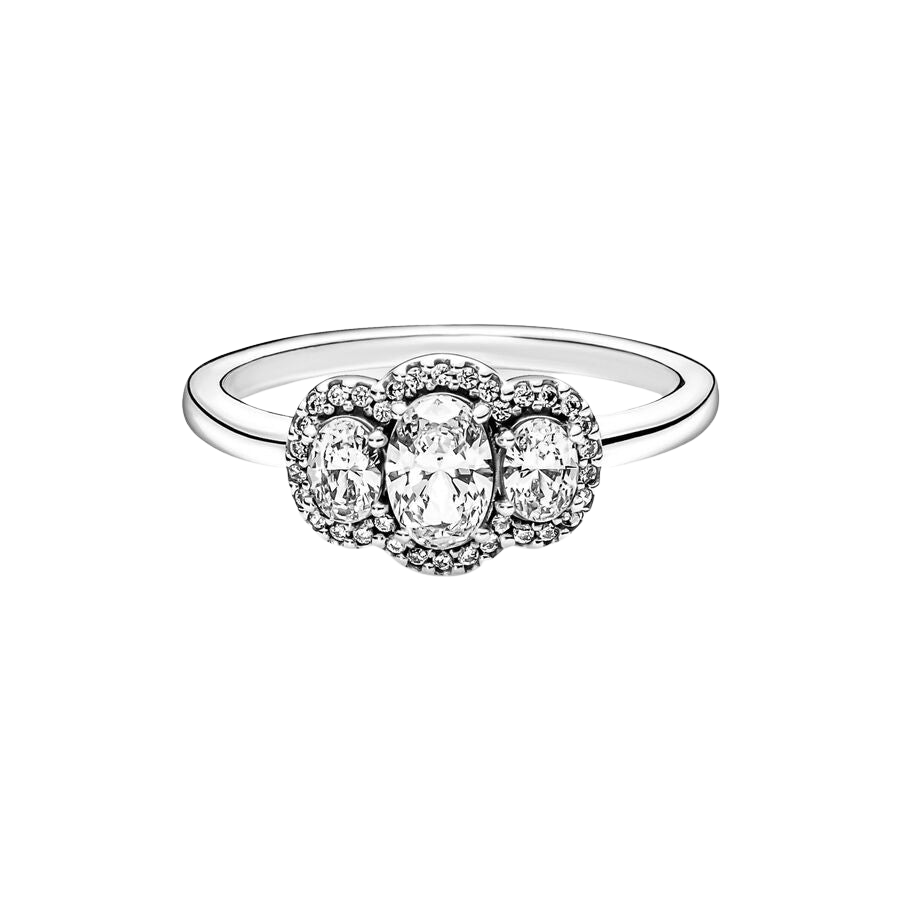 Anillo Vintage Tres Piedras