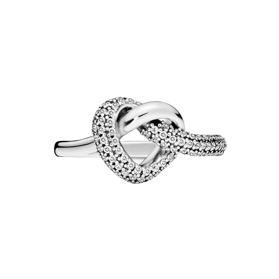 Anillo en plata de ley Corazón Anudado
