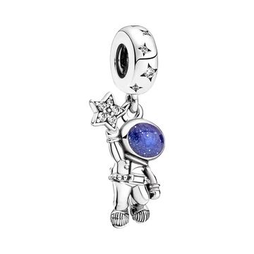 Charm Colgante Astronauta en la Galaxia
