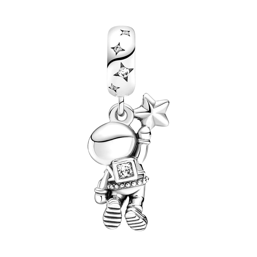 Charm Colgante Astronauta en la Galaxia