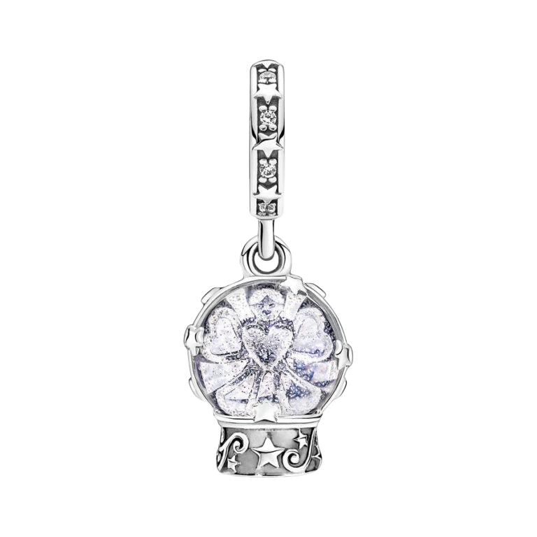 Charm Colgante Bola de Nieve Ángel