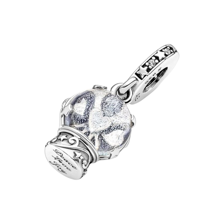 Charm Colgante Bola de Nieve Ángel