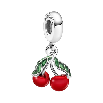 Charm Colgante Cerezas Asimétricas