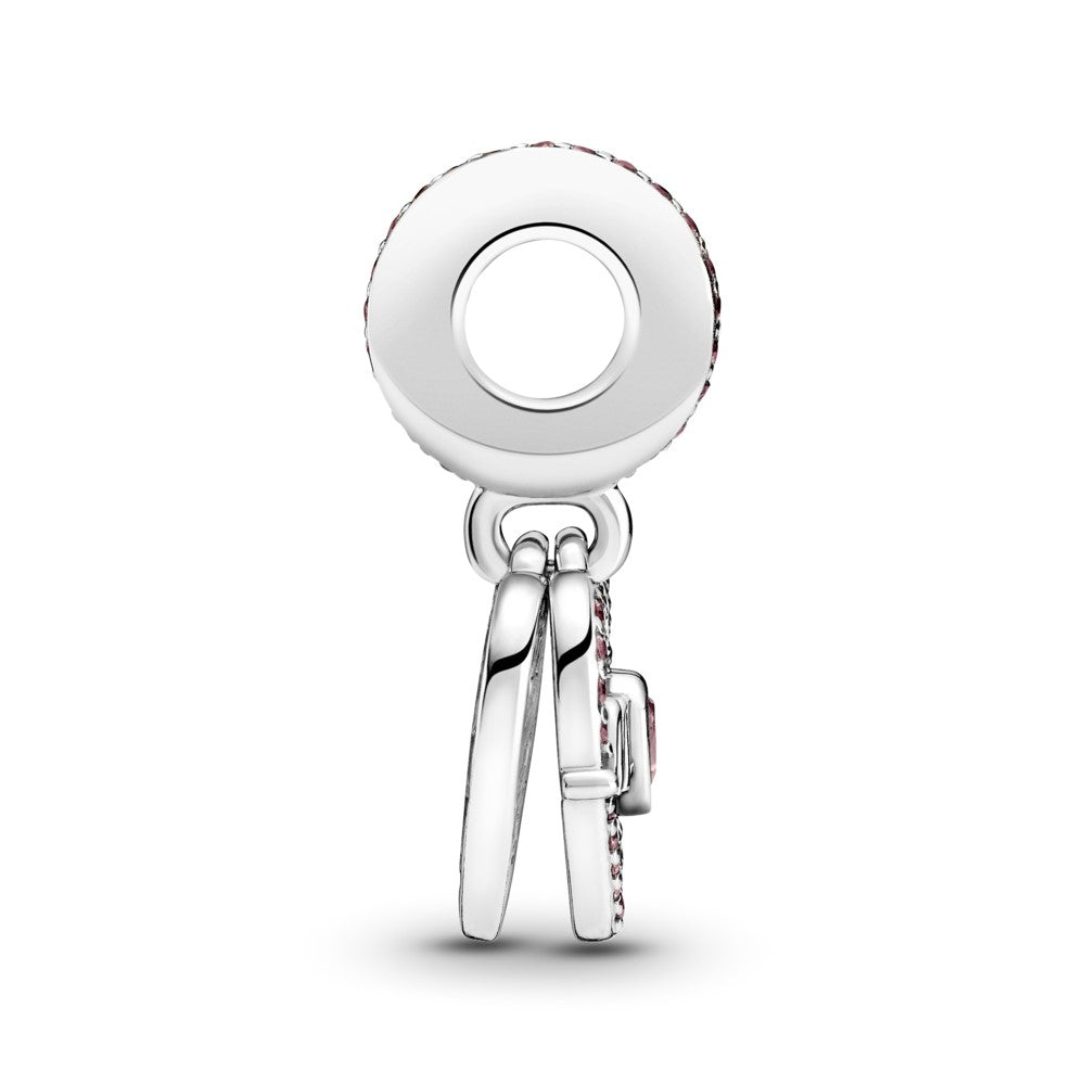 Charm Colgante Corazón y Mamá