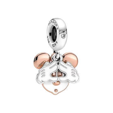 Charm Colgante Doble Mickey Mouse de Disney