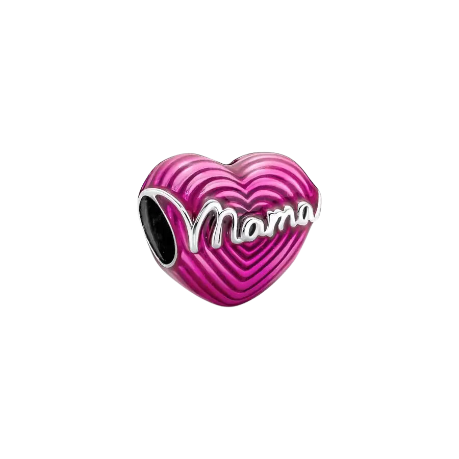 Charm Corazón Amor Radiante de Madre