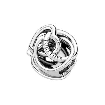 Charm Corazón Círculo Familiar Siempre