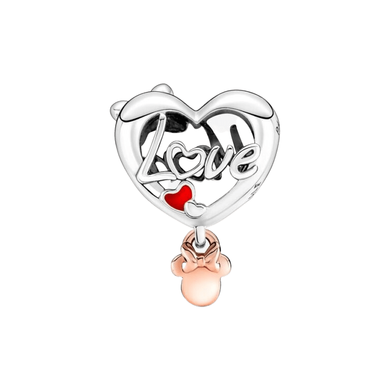 Charm Corazón Mamá Minnie Mouse de Disney