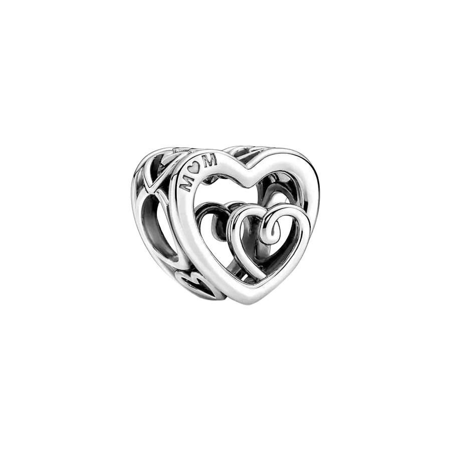 Charm Corazones Infinitos Entrelazados