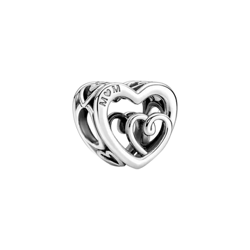 Charm Corazones Infinitos Entrelazados