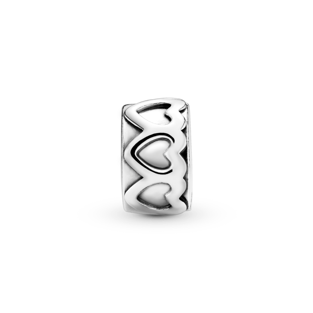 Charm Sujetador Banda de corazones