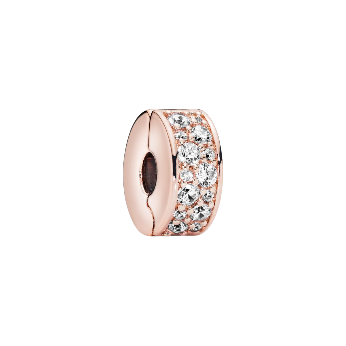 Charm de clip Pavé Transparente