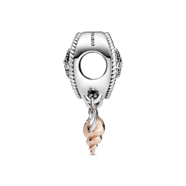 CHARM EN FILIGRANA EN PLATA ATRAPASUEÑOS CON CARACOLAS