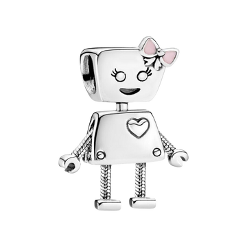 Charm en plata de ley Bella Bot