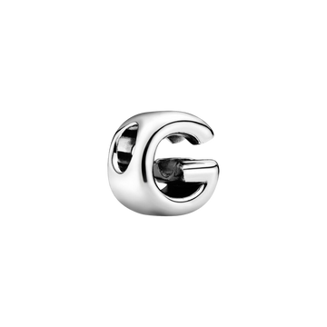 Charm en plata de ley Letra G