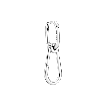 Pendiente Link Ovalado Color plata Pandora ME