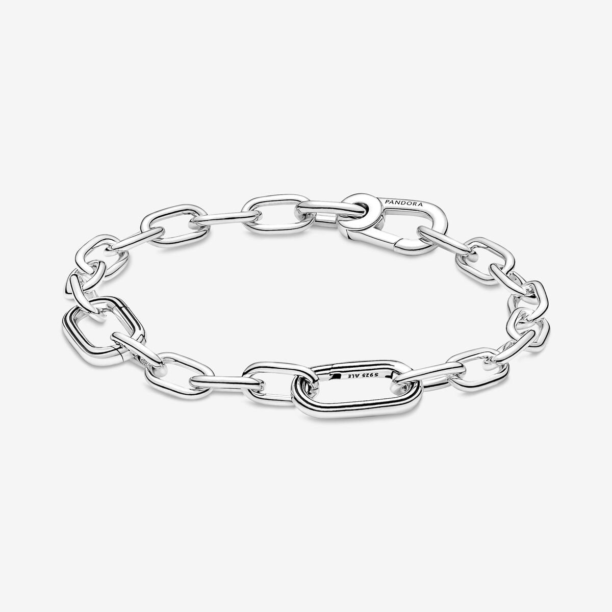 Pulsera Cadena de Eslabones con Cierre de Mosquetón Pandora ME