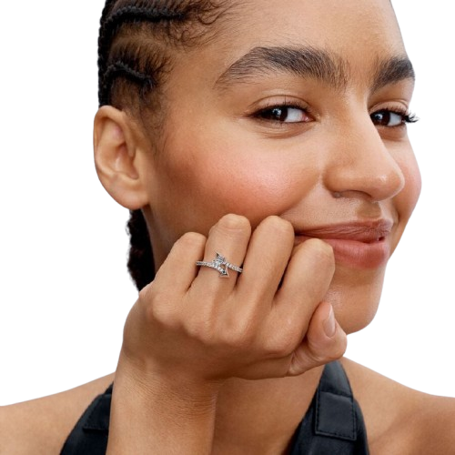 Anillo Flecha Brillante