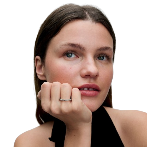 Anillo Pandora ME Textura y Gemas