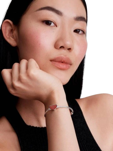 Pulsera Pandora Moments Cadena de Serpiente con Cierre de Stranger Things