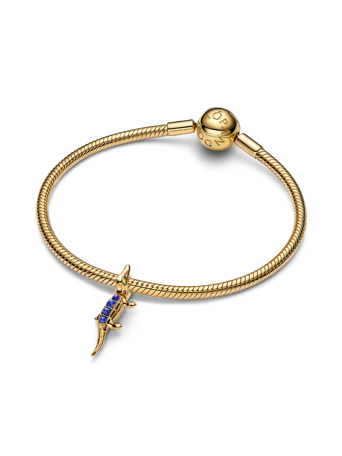 Charm Caimán en pulsera