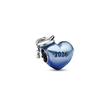 Charm Graduación 2026 Corazón Azul
