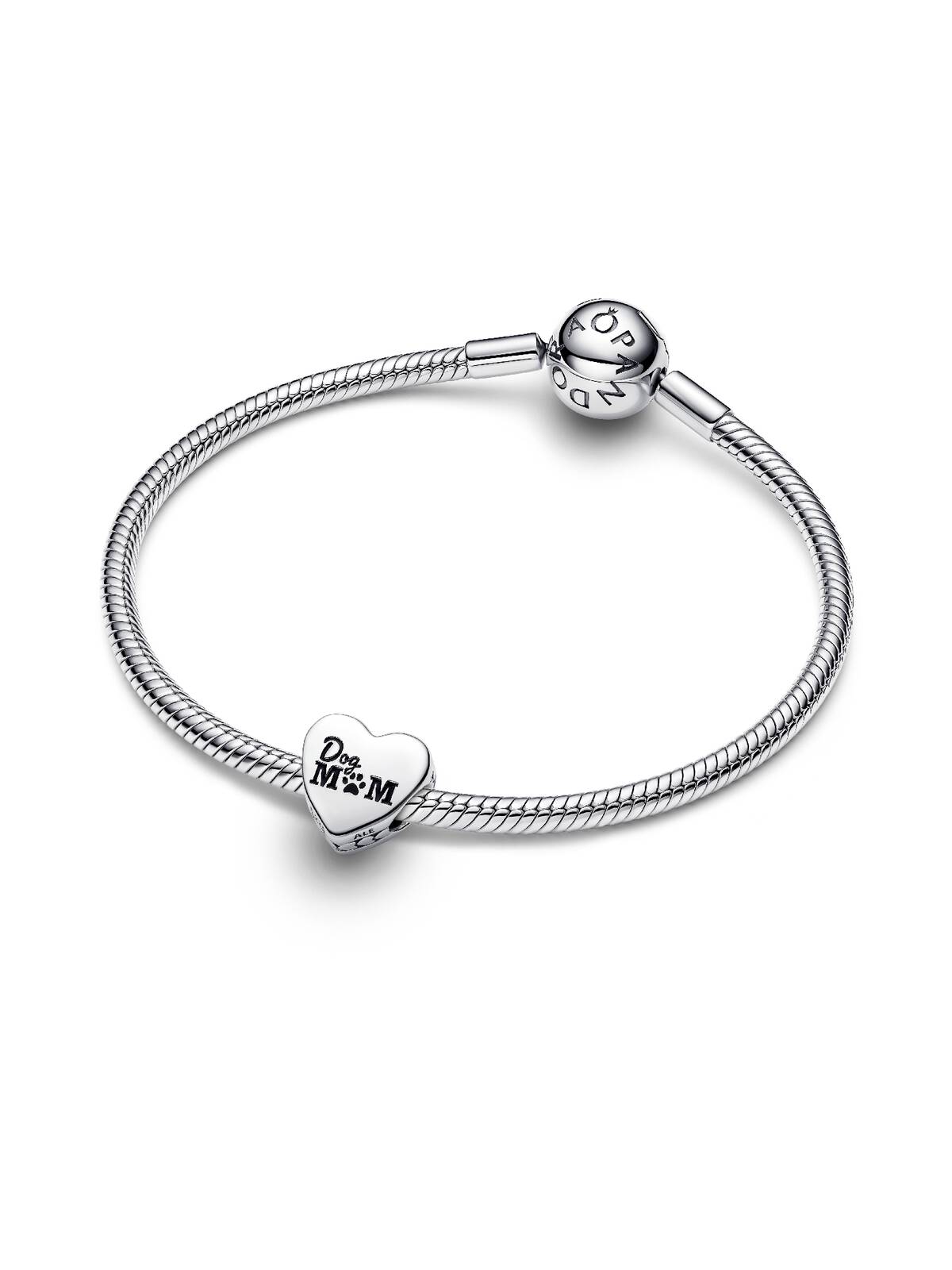 Charm Corazón Dog Mom YA1720 - vista en pulsera