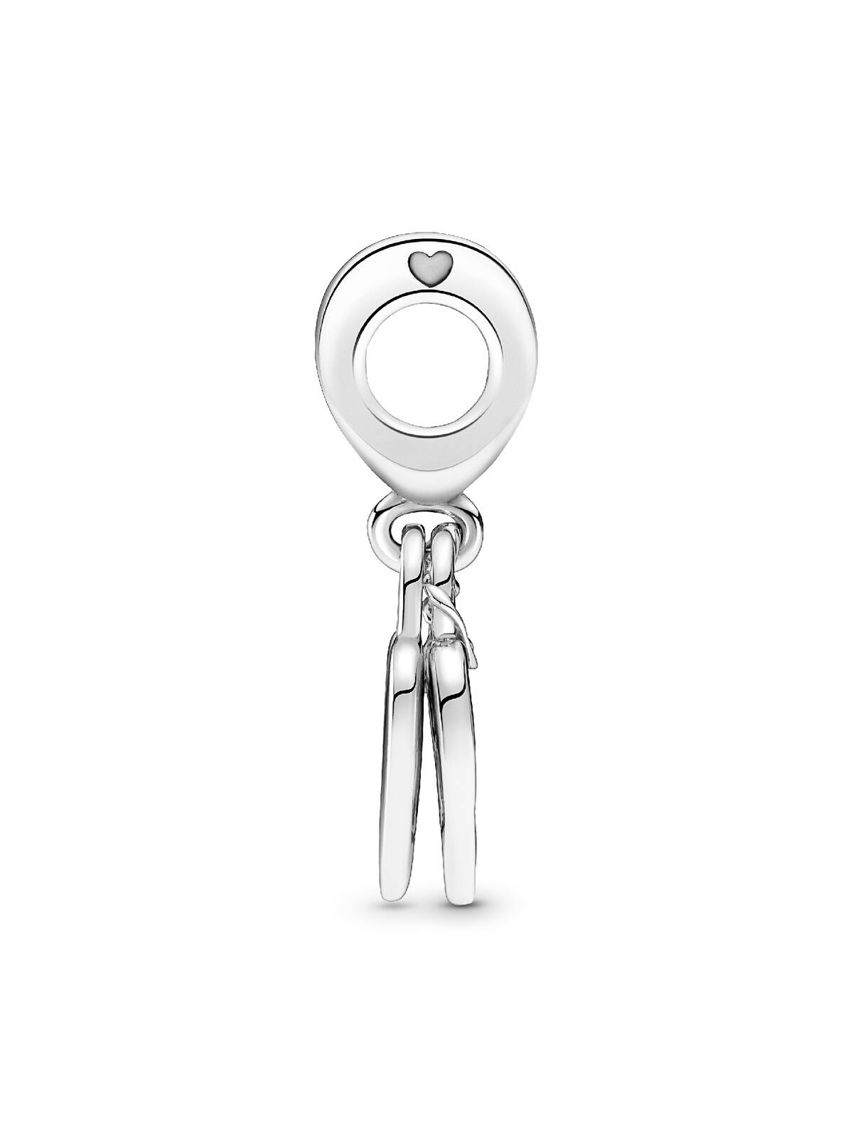 Charm Corazón Candado YA1735 - vista lateral