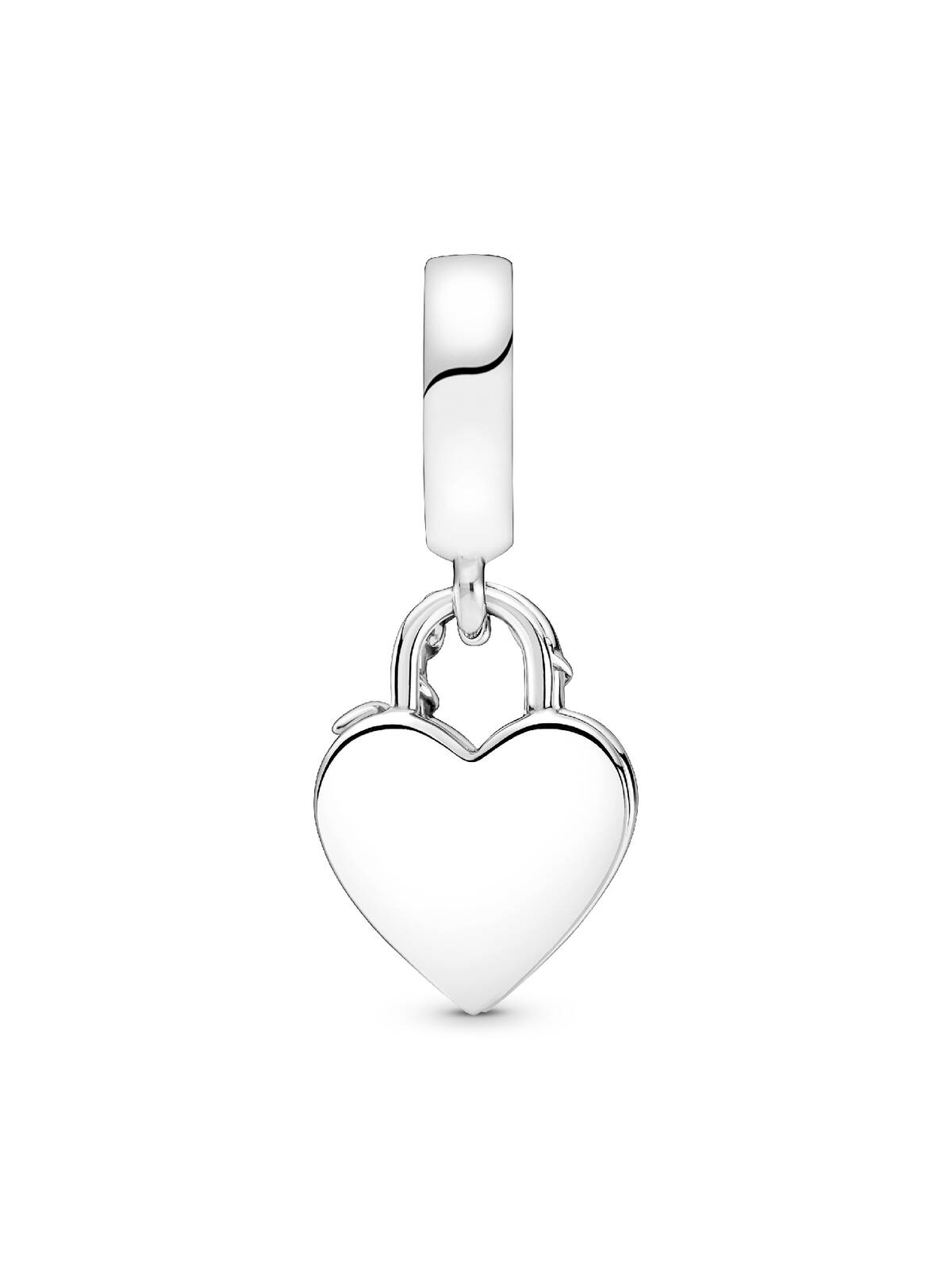 Charm Corazón Candado YA1735 - vista posterior