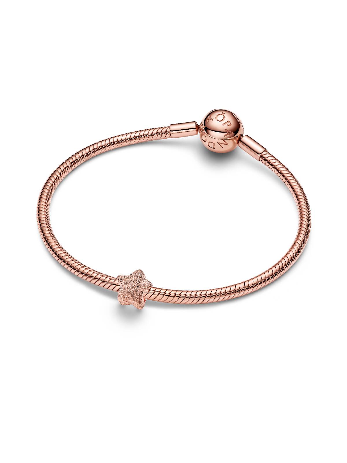 Charm Estrella Texturizada Pandora YA1737 vista posterior