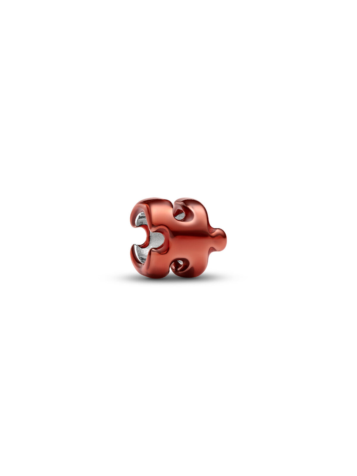 Charm Mini Pieza de Puzzle Naranja YA1743 - vista 1
