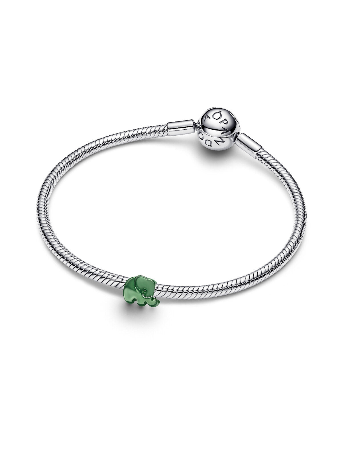 Charm Mini Elefante Verde vista 3
