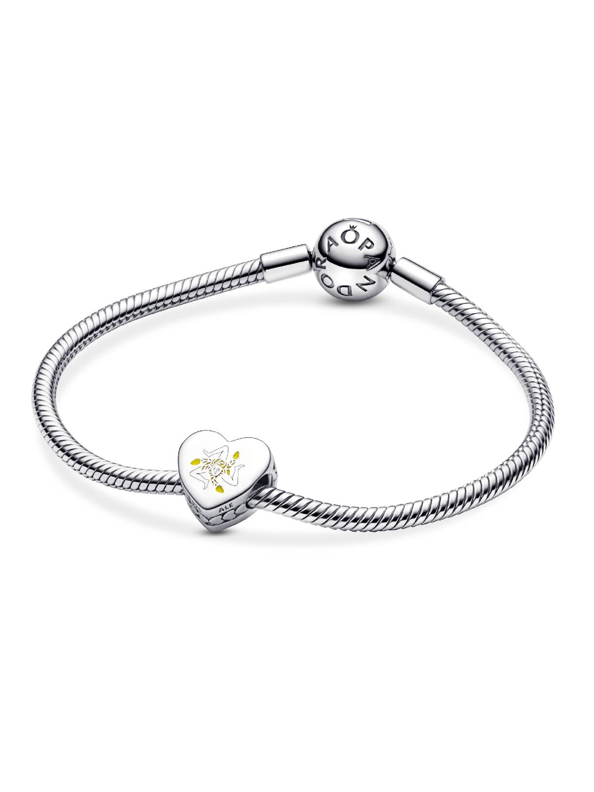 Charm Sicilia en el Corazón en pulsera Pandora Moments