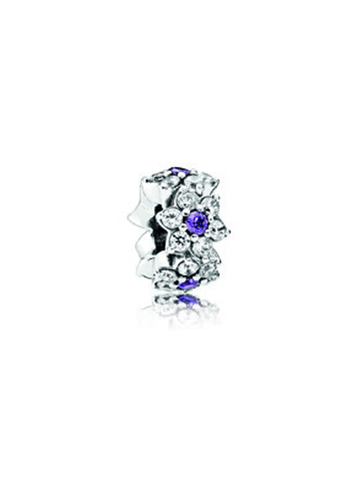 Charm Separador Pandora Flor No Me Olvides