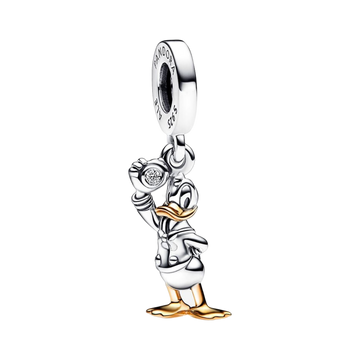 Charm Colgante Pato Donald 100 Aniversario de Disney con Diamante sintético - vista 1