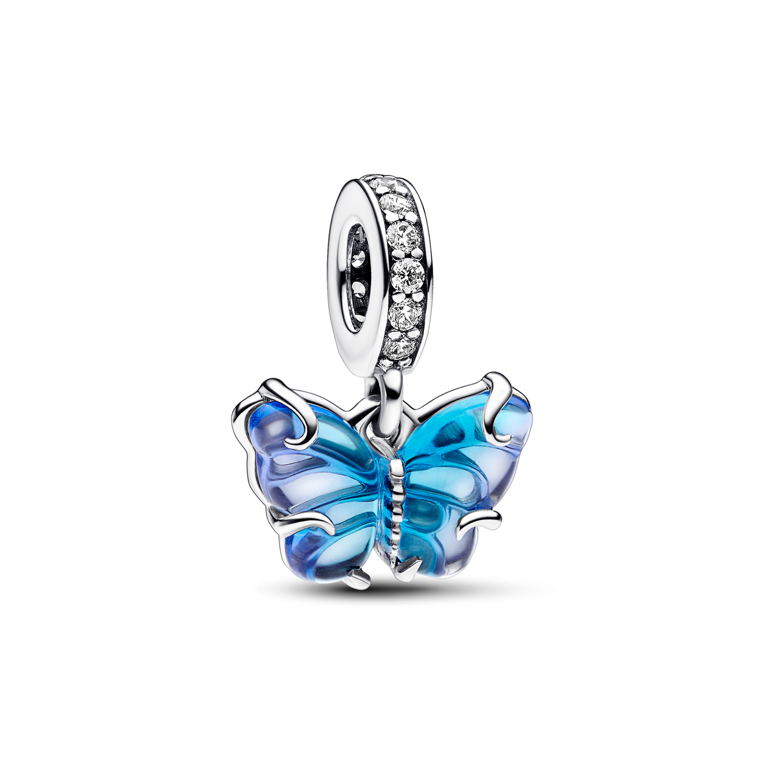 Charm Colgante de Cristal de Murano Mariposa - vista 1