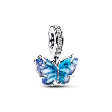 Charm Colgante de Cristal de Murano Mariposa - vista 1