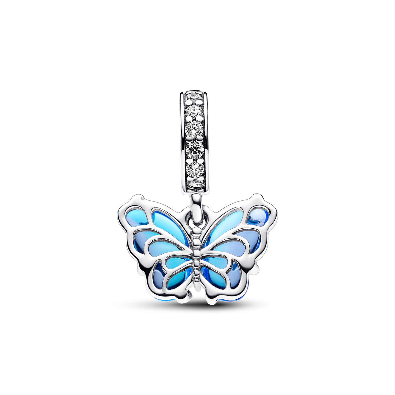 Charm Colgante de Cristal de Murano Mariposa - vista 2
