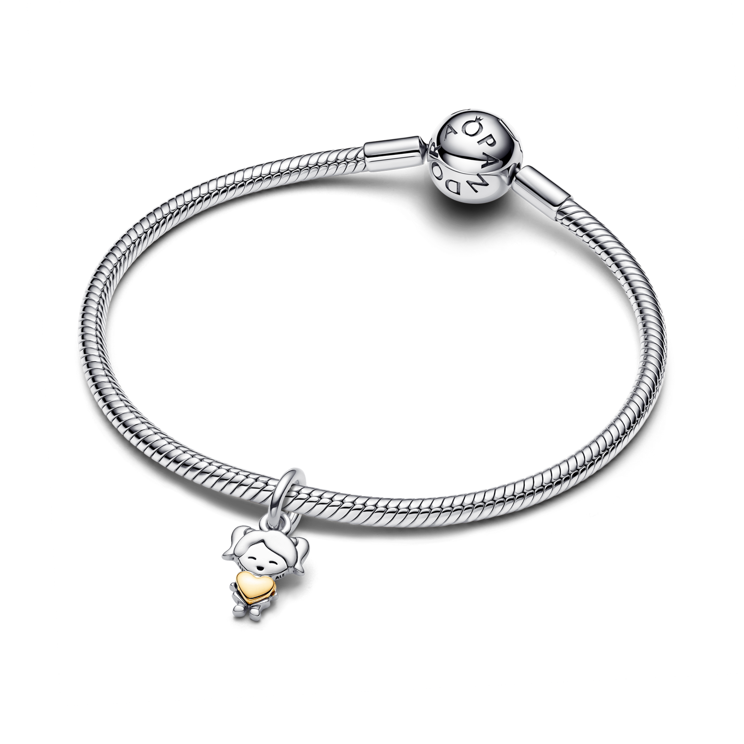Charm Colgante Chica Feliz - vista 3