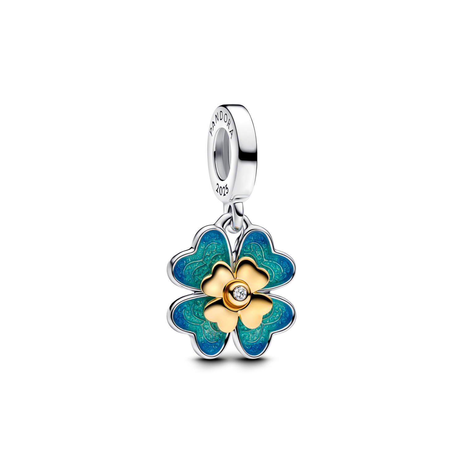 Charm Colgante Pandora Club 2025 Trébol de Cuatro Hojas - vista 1