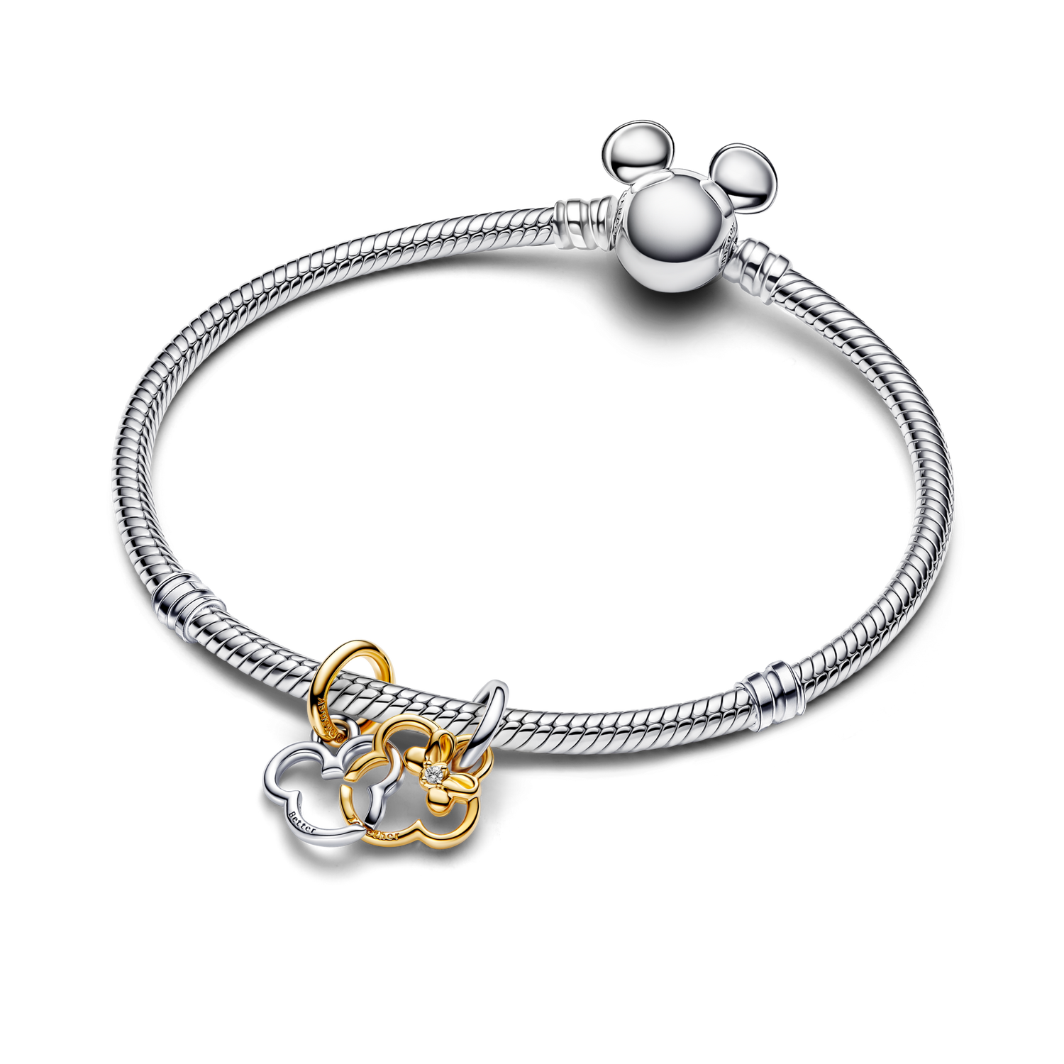 Charm Colgante Divisible Mickey Mouse & Minnie Mouse de Disney - vista 3