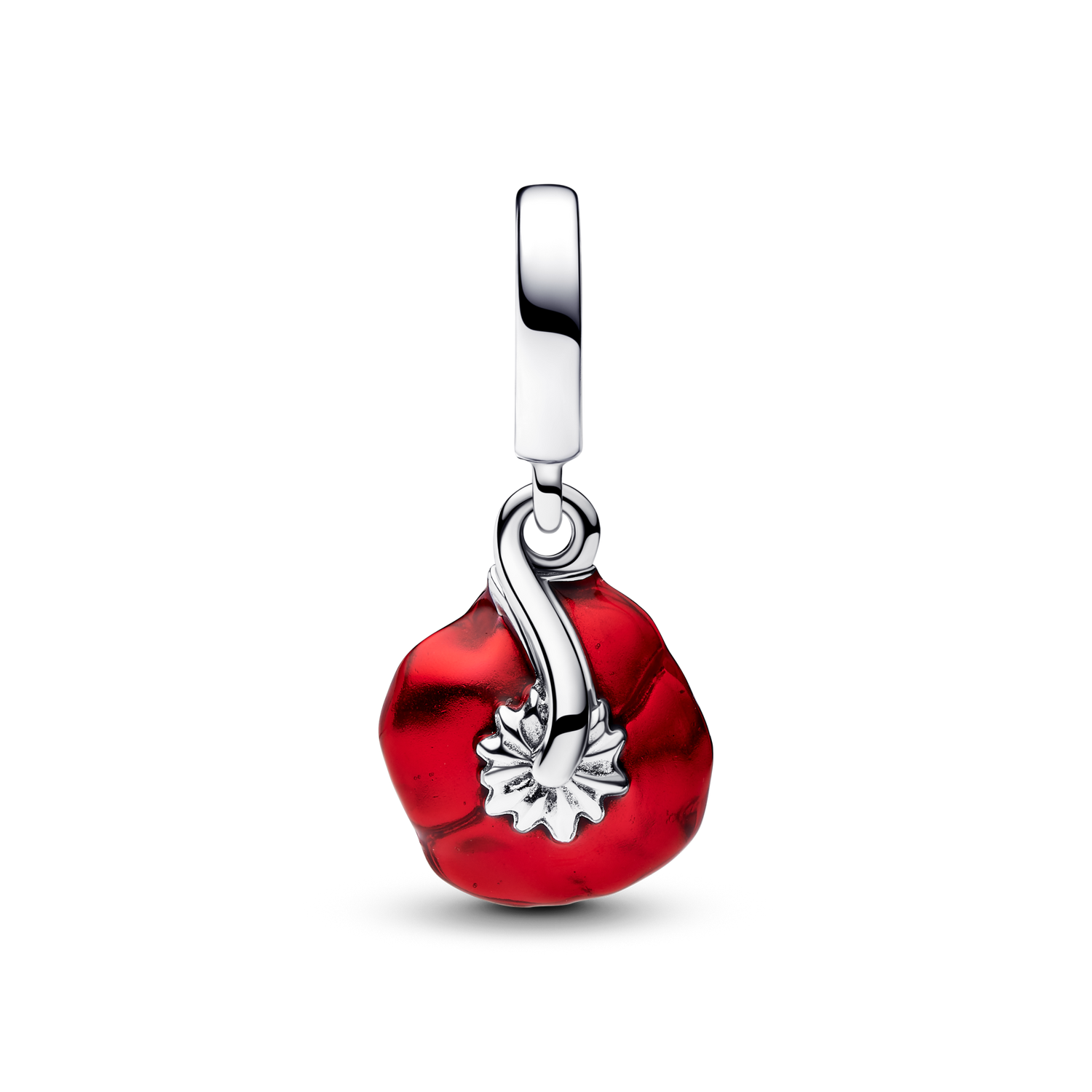 Charm Colgante Flor Roja - vista 2
