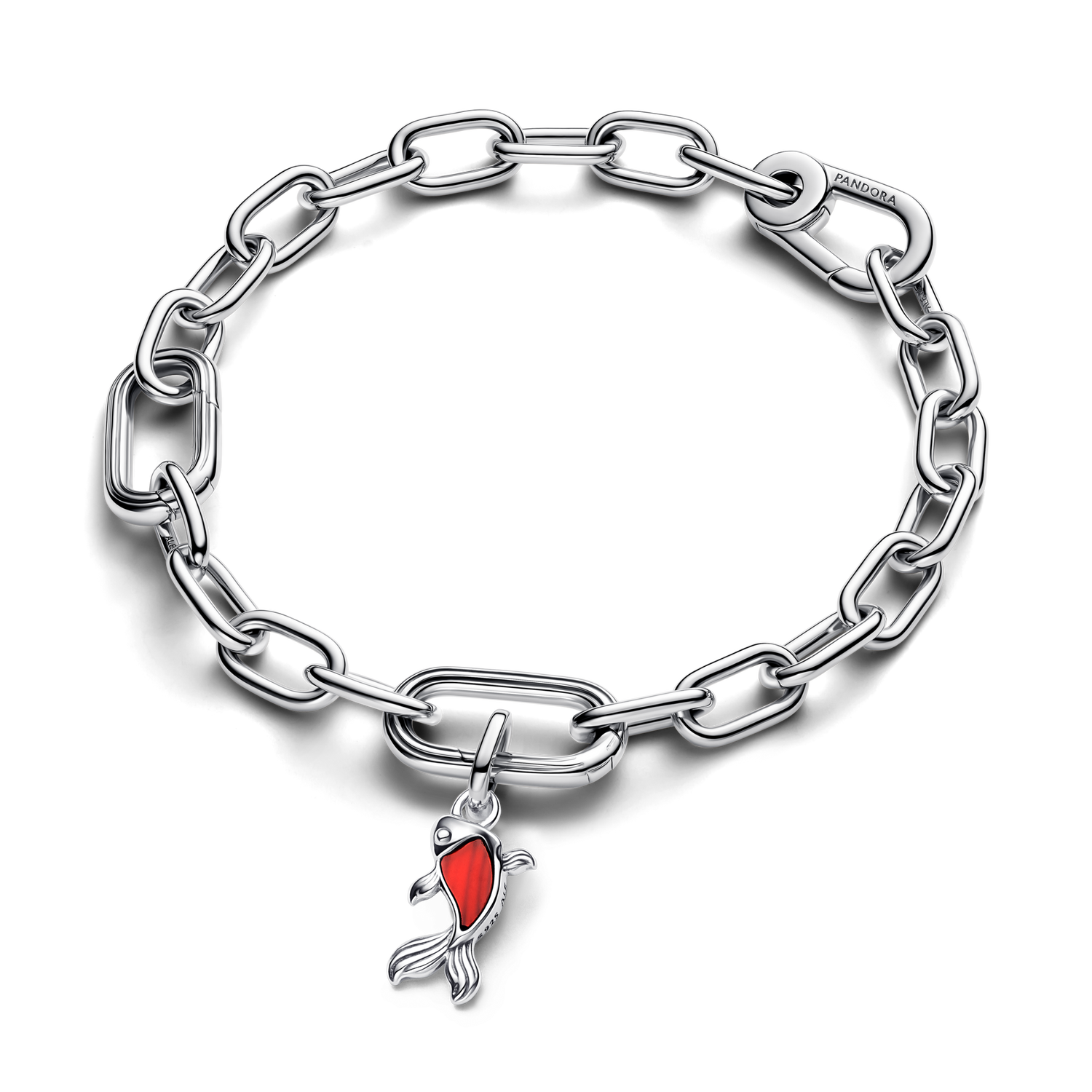 Mini Charm Colgante Carpa Koi de Cristal de Murano - vista 3