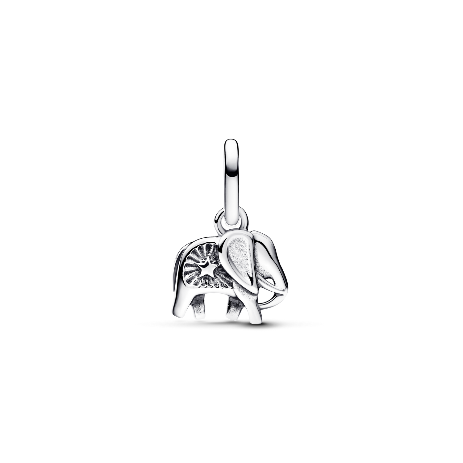Mini Charm Colgante Elefante Azul Turquesa - vista 2