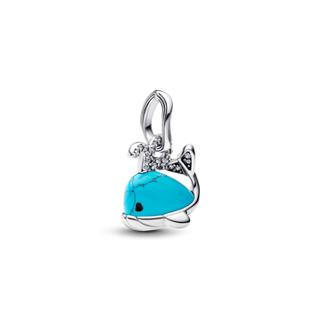 Charm Colgante Ballena Color Turquesa - vista 1