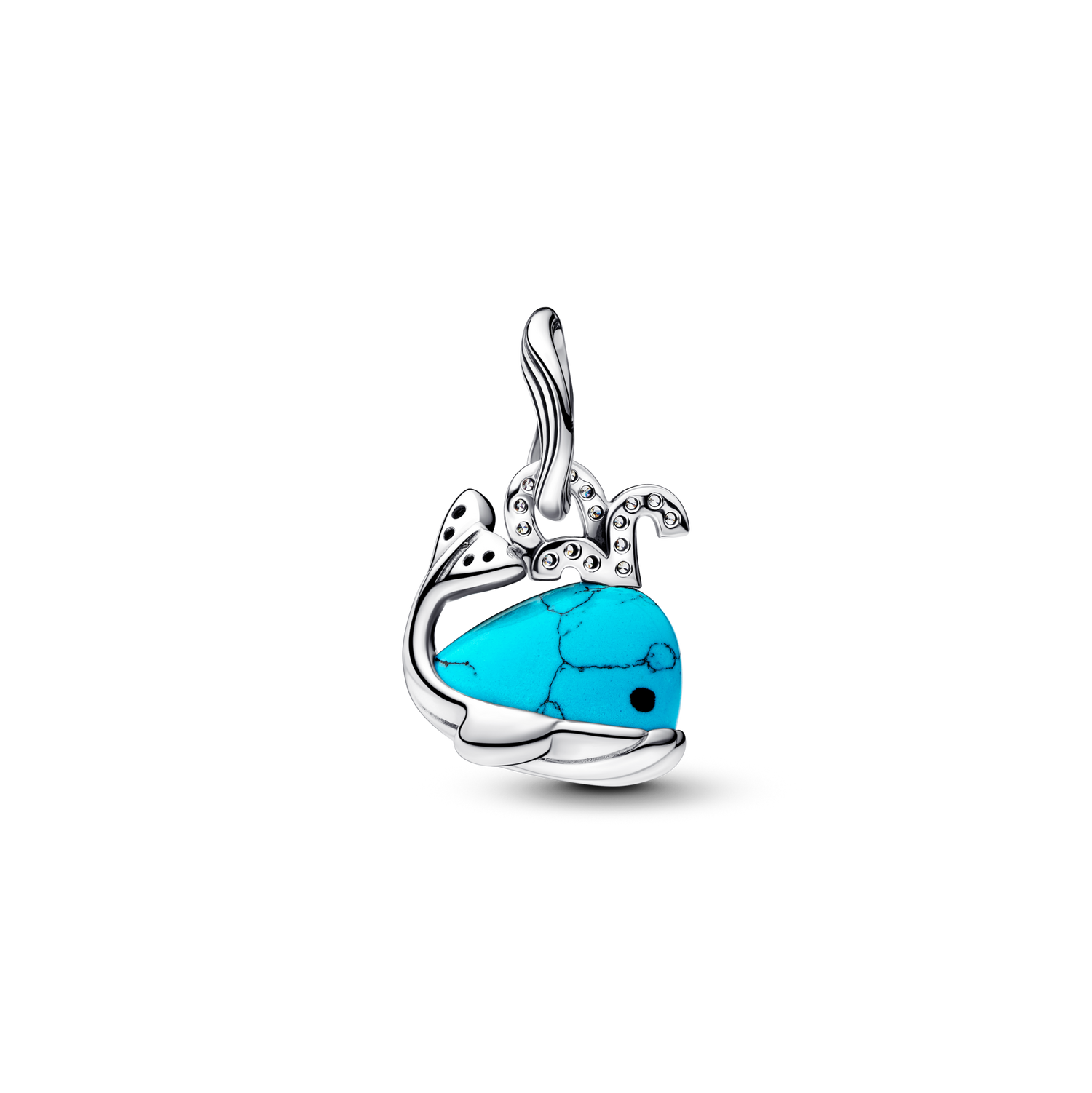 Charm Colgante Ballena Color Turquesa - vista 2