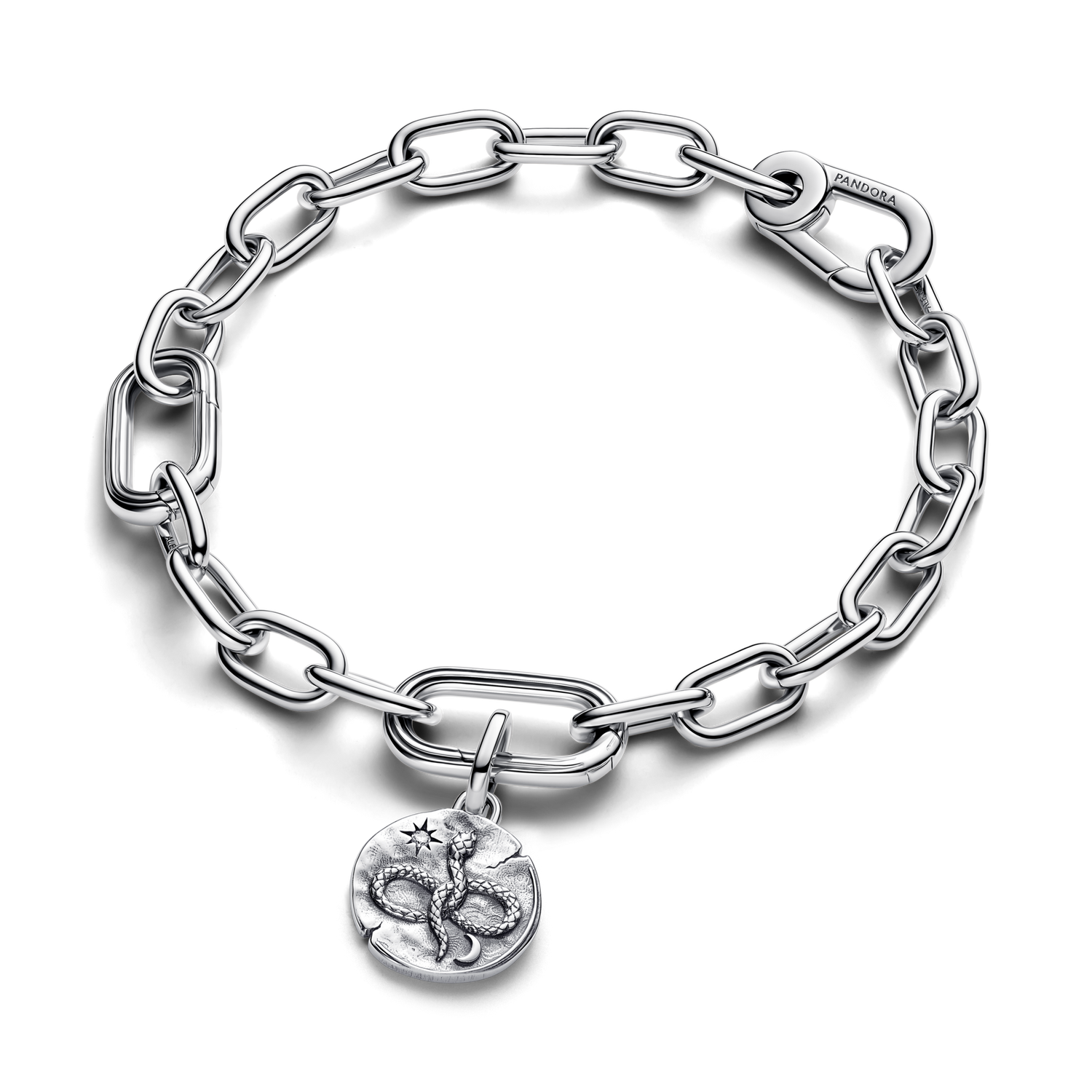 Charm Medallón Serpiente Infinita - vista 3