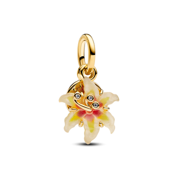 Charm Flor De Gota De Sol Enredada Que Brilla En La Oscuridad De Disney - vista 1