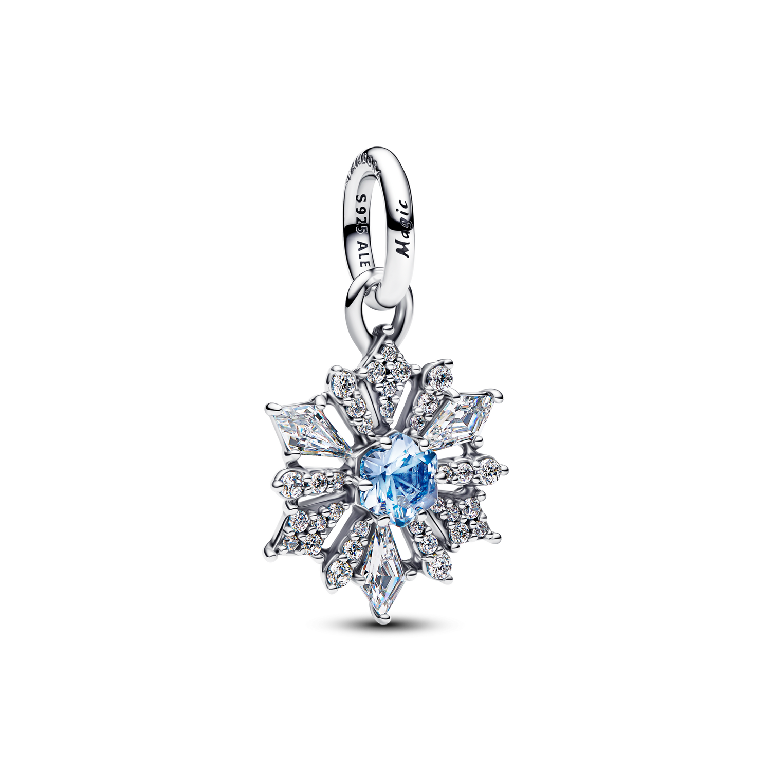 Charm Colgante Copo de Nieve Reina Elsa Frozen de Disney - vista 1